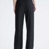 Tailored Wide Leg Trousers