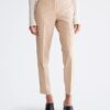 Tapered Cropped Ankle Pants