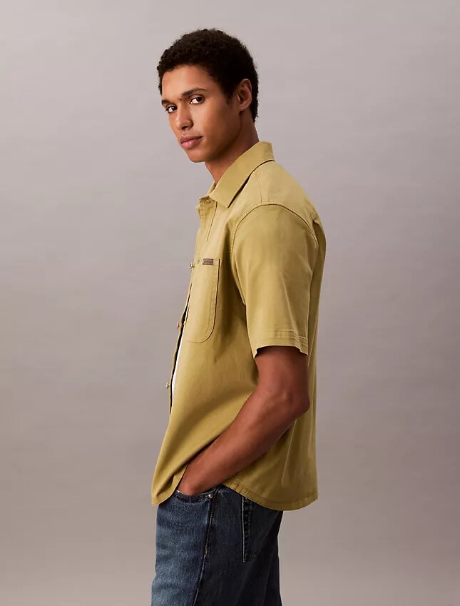Utility Relaxed Button-Down Shirt Utility Relaxed Button-Down Shirt