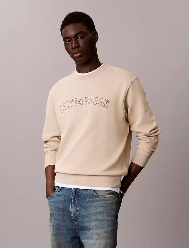 Varsity Logo Graphic Fleece Sweatshirt Varsity Logo Graphic Fleece Sweatshirt