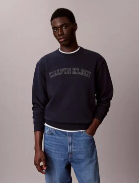Varsity Logo Graphic Fleece Sweatshirt