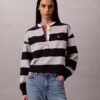Varsity Stripe Henley Top Varsity Stripe Henley Top