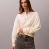 Varsity Stripe Henley Top Varsity Stripe Henley Top