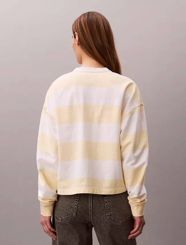 Varsity Stripe Henley Top Varsity Stripe Henley Top
