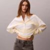 Varsity Stripe Henley Top Varsity Stripe Henley Top
