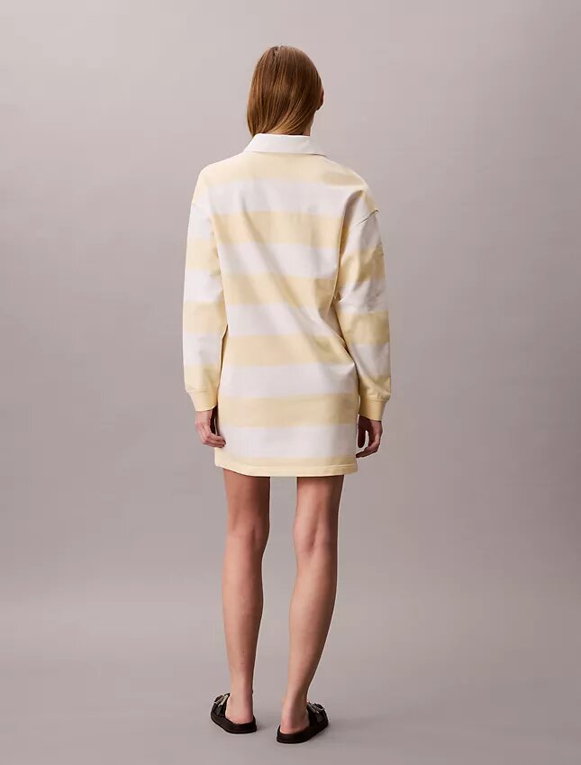 Varsity Stripe Mini Polo Dress Varsity Stripe Mini Polo Dress