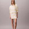 Varsity Stripe Mini Polo Dress Varsity Stripe Mini Polo Dress