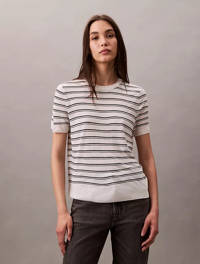Viscose Short Sleeve Sweater Viscose Short Sleeve Sweater