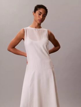 Voile Maxi Dress