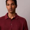 Waffle Knit Classic Polo Shirt