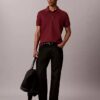 Waffle Knit Classic Polo Shirt
