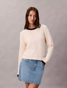 Waffle Knit T-Shirt