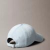 Washed Denim Embroidered Logo Baseball Cap Washed Denim Embroidered Logo Baseball Cap
