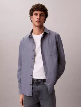 Washed Poplin Classic Button-Down Shirt