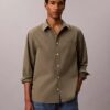 Washed Poplin Relaxed Button-Down Shirt Washed Poplin Relaxed Button-Down Shirt