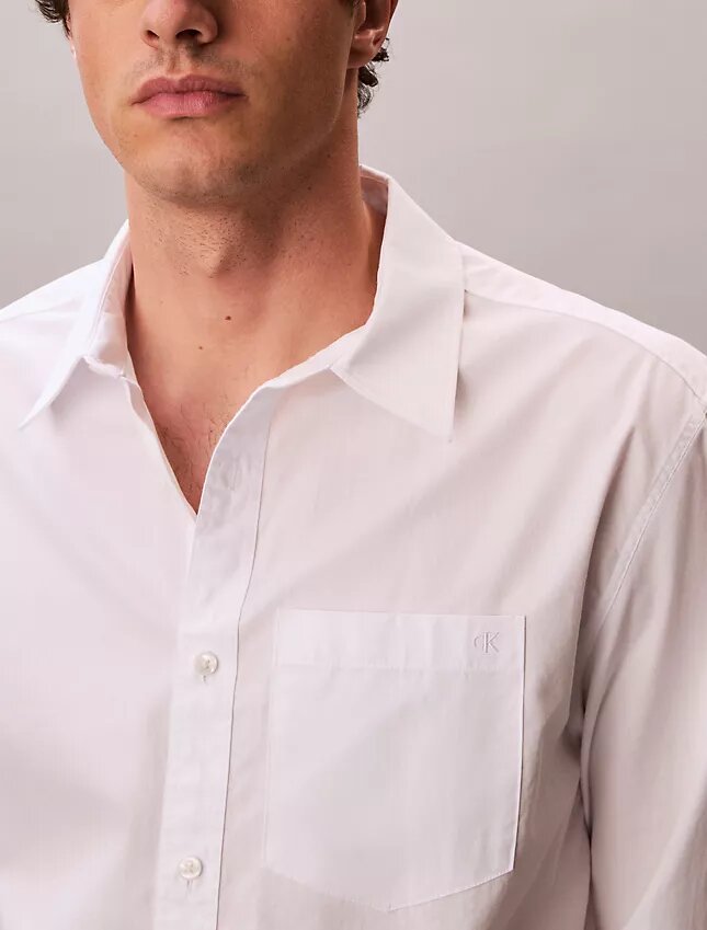 Washed Poplin Relaxed Button-Down Shirt Washed Poplin Relaxed Button-Down Shirt