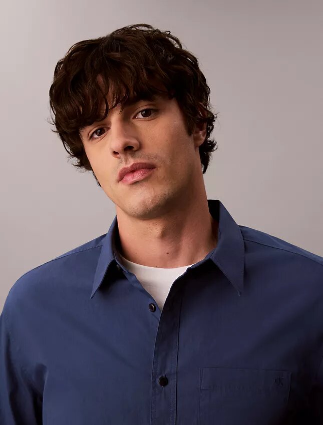 Washed Poplin Relaxed Button-Down Shirt Washed Poplin Relaxed Button-Down Shirt