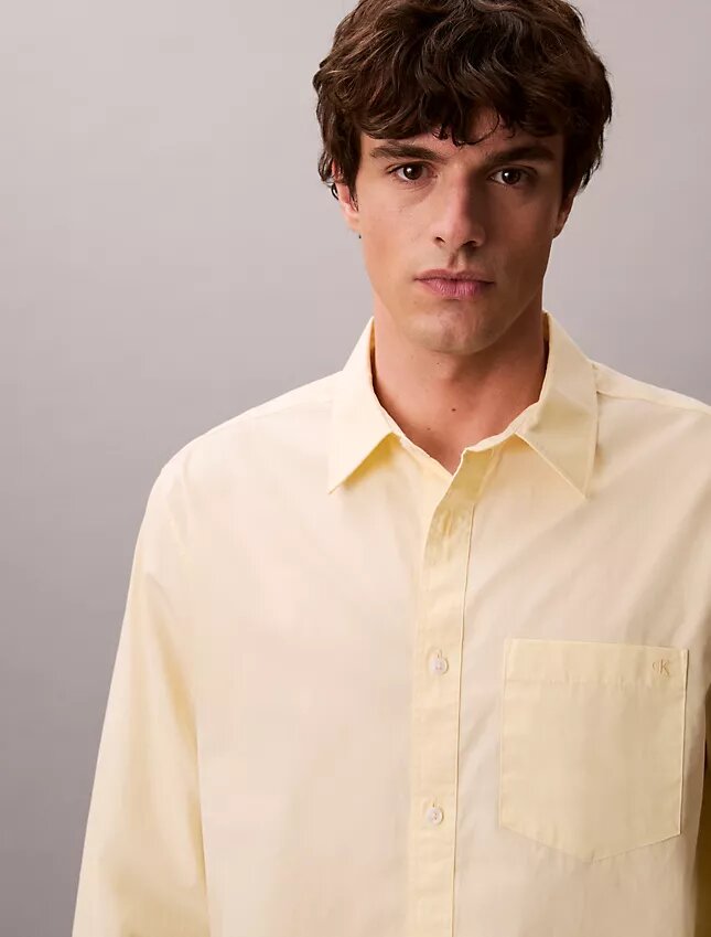 Washed Poplin Relaxed Button-Down Shirt Washed Poplin Relaxed Button-Down Shirt