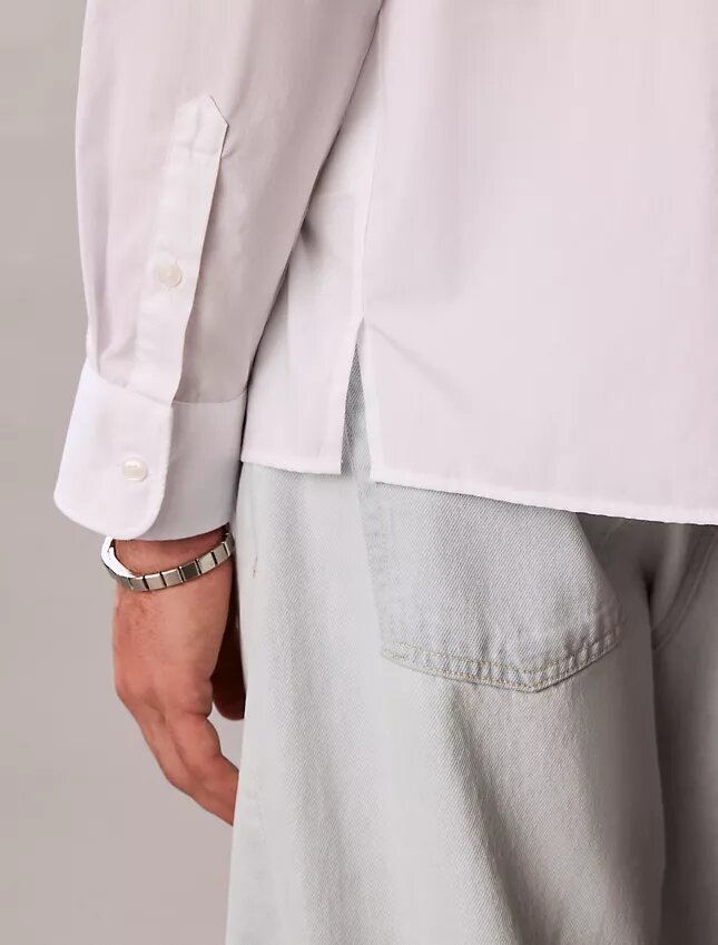 Washed Poplin Relaxed Button-Down Shirt Washed Poplin Relaxed Button-Down Shirt