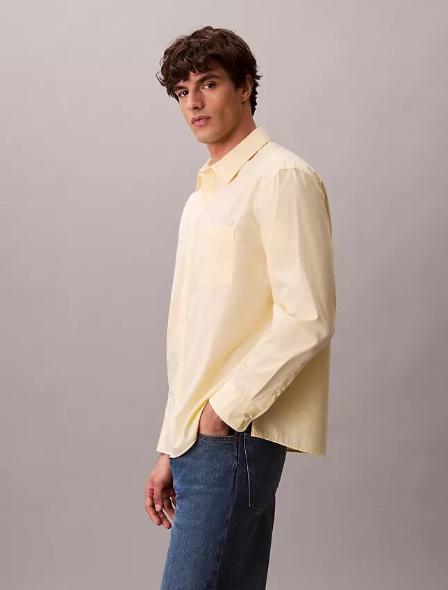 Washed Poplin Relaxed Button-Down Shirt Washed Poplin Relaxed Button-Down Shirt