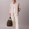 Washed Poplin Stripe Button-Down Shirt