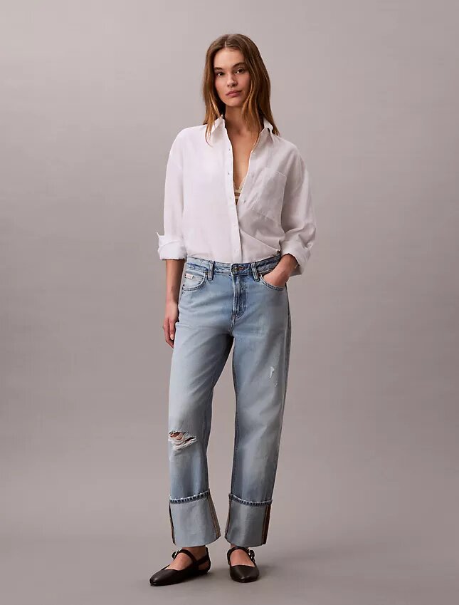 Wide Cuff Relaxed Jeans Wide Cuff Relaxed Jeans