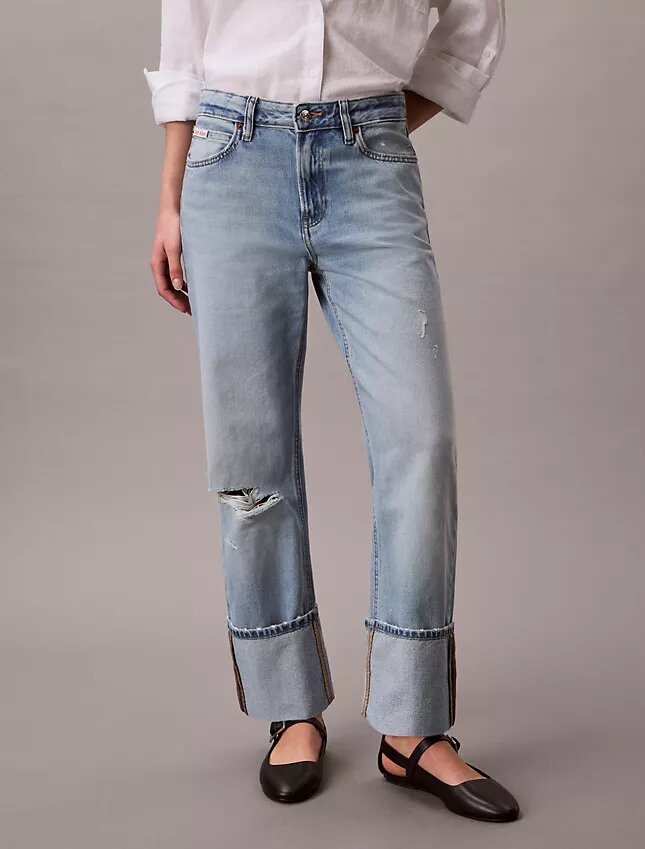 Wide Cuff Relaxed Jeans Wide Cuff Relaxed Jeans