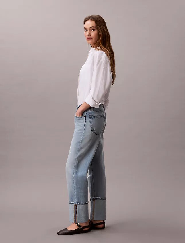 Wide Cuff Relaxed Jeans Wide Cuff Relaxed Jeans
