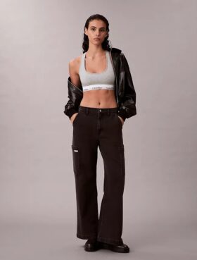 Wide Leg Cargo Jeans