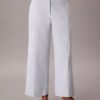Wide Leg Cropped Chino Pant