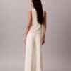 Wide Leg Cropped Chino Pant