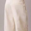 Wide Leg Cropped Chino Pant