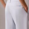 Wide Leg Cropped Chino Pant