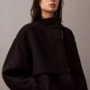 Wool Blend Bomber Jacket
