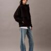 Wool Blend Bomber Jacket