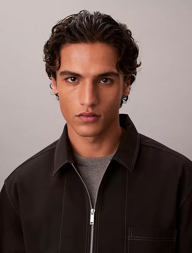 Wool Blend Relaxed Shirt Jacket Wool Blend Relaxed Shirt Jacket