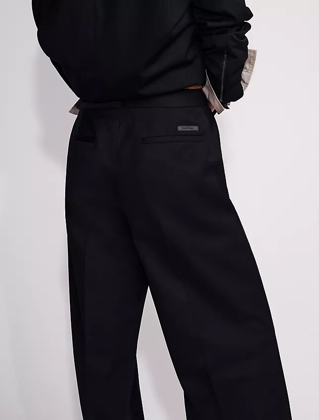 Wool Blend Tailored Pants Wool Blend Tailored Pants