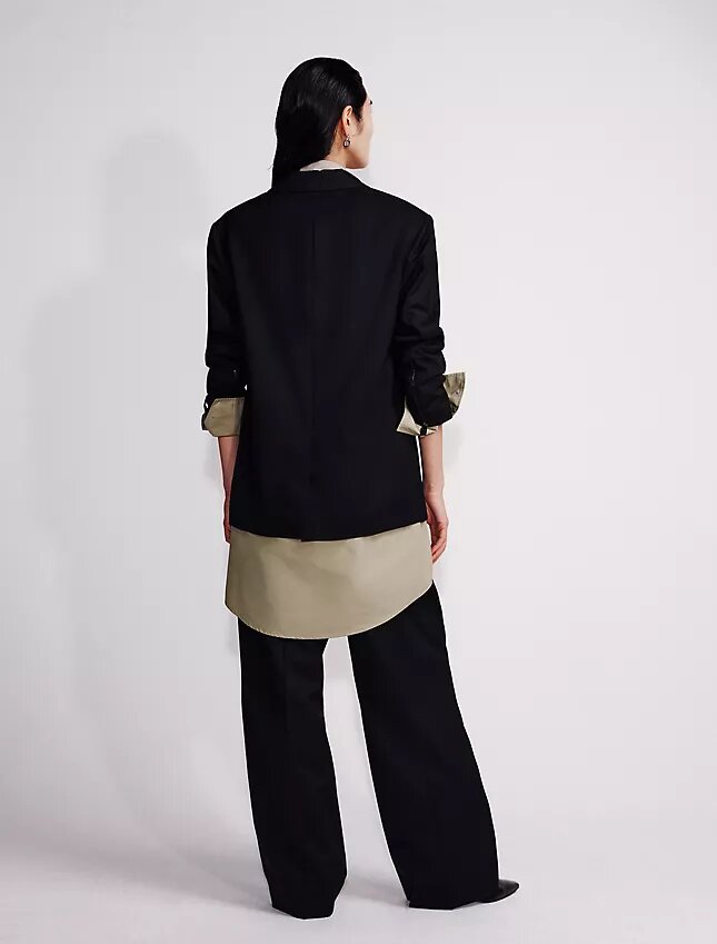 Wool Blend Tailored Pants Wool Blend Tailored Pants
