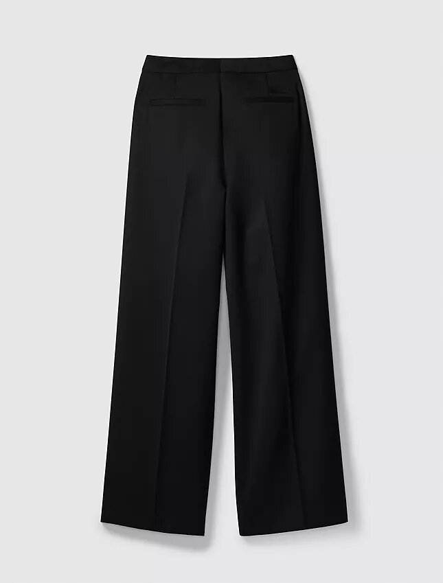 Wool Blend Tailored Pants Wool Blend Tailored Pants