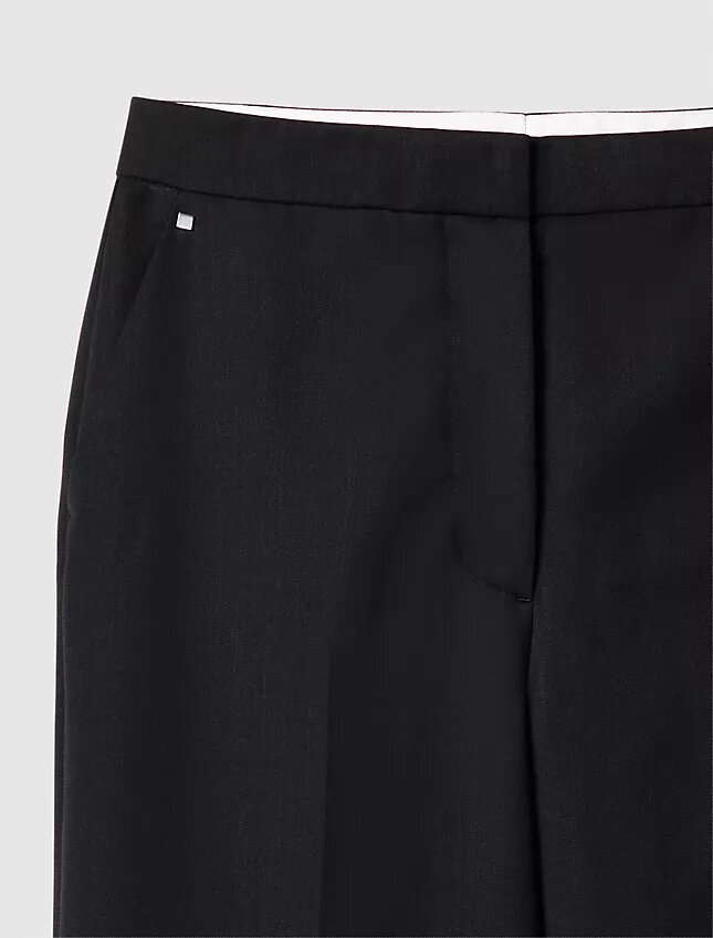 Wool Blend Tailored Pants Wool Blend Tailored Pants