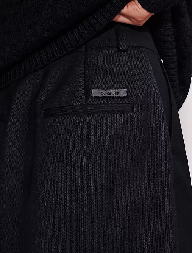 Wool Blend Tailored Skirt Wool Blend Tailored Skirt