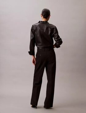 Wool Gabardine Blend Trouser