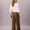Wool Gabardine Wide Leg Trouser Wool Gabardine Wide Leg Trouser