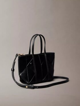 Woven Mini Tote Crossbody Bag