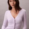 Woven Monologo Cable Cardigan