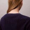 Woven Monologo Cable Cardigan