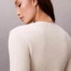 Woven Monologo Cable Cardigan