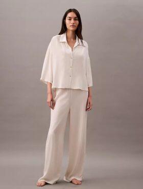 Woven Viscose Sleep Pants