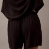 Woven Viscose Sleep Shorts Woven Viscose Sleep Shorts
