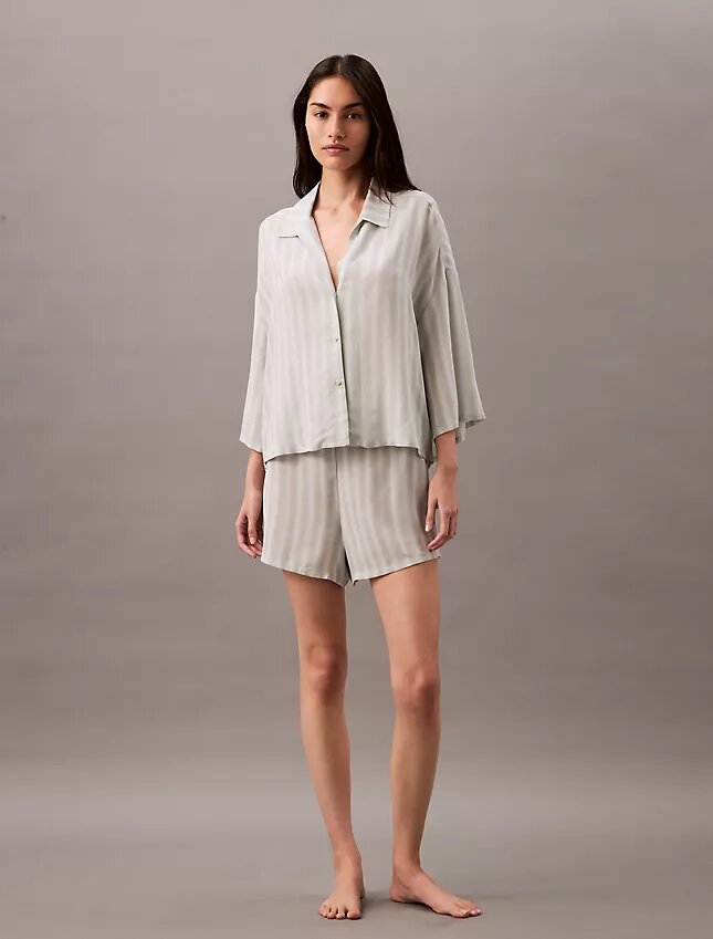 Woven Viscose Sleep Shorts Woven Viscose Sleep Shorts